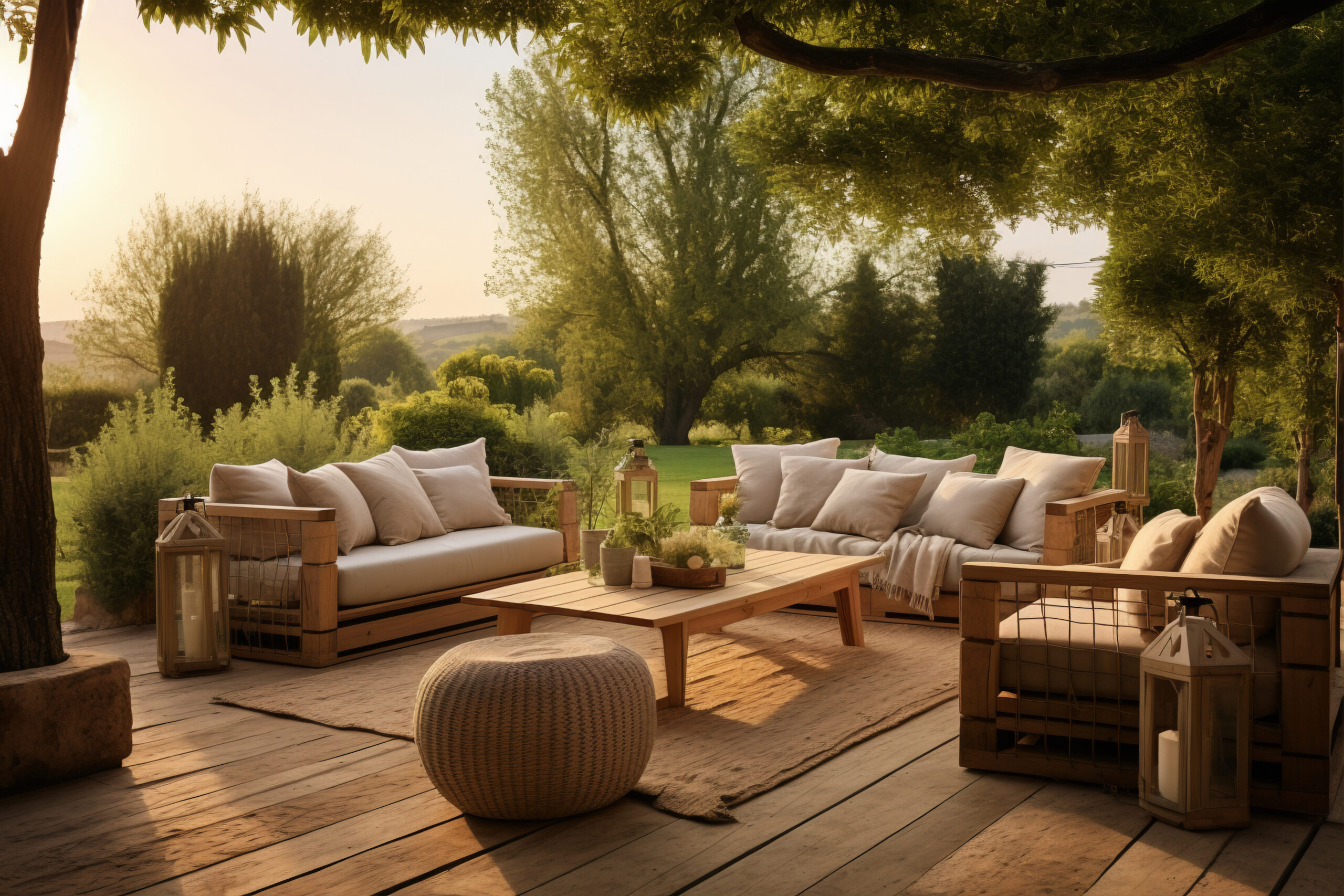 rustic-deck-with-patio-furniture-vegetation